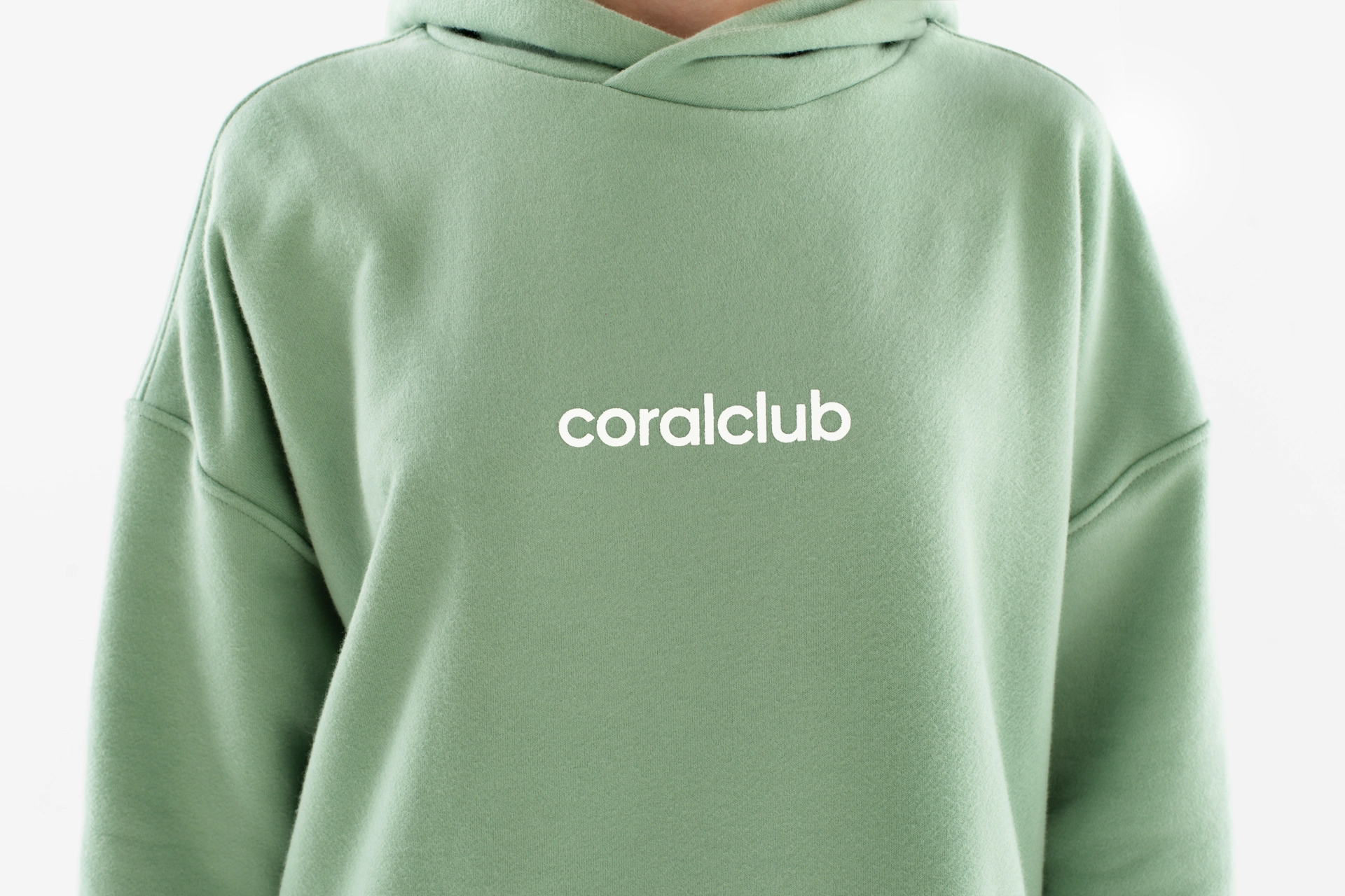 Худи мужское MERE for coralclub, мятное