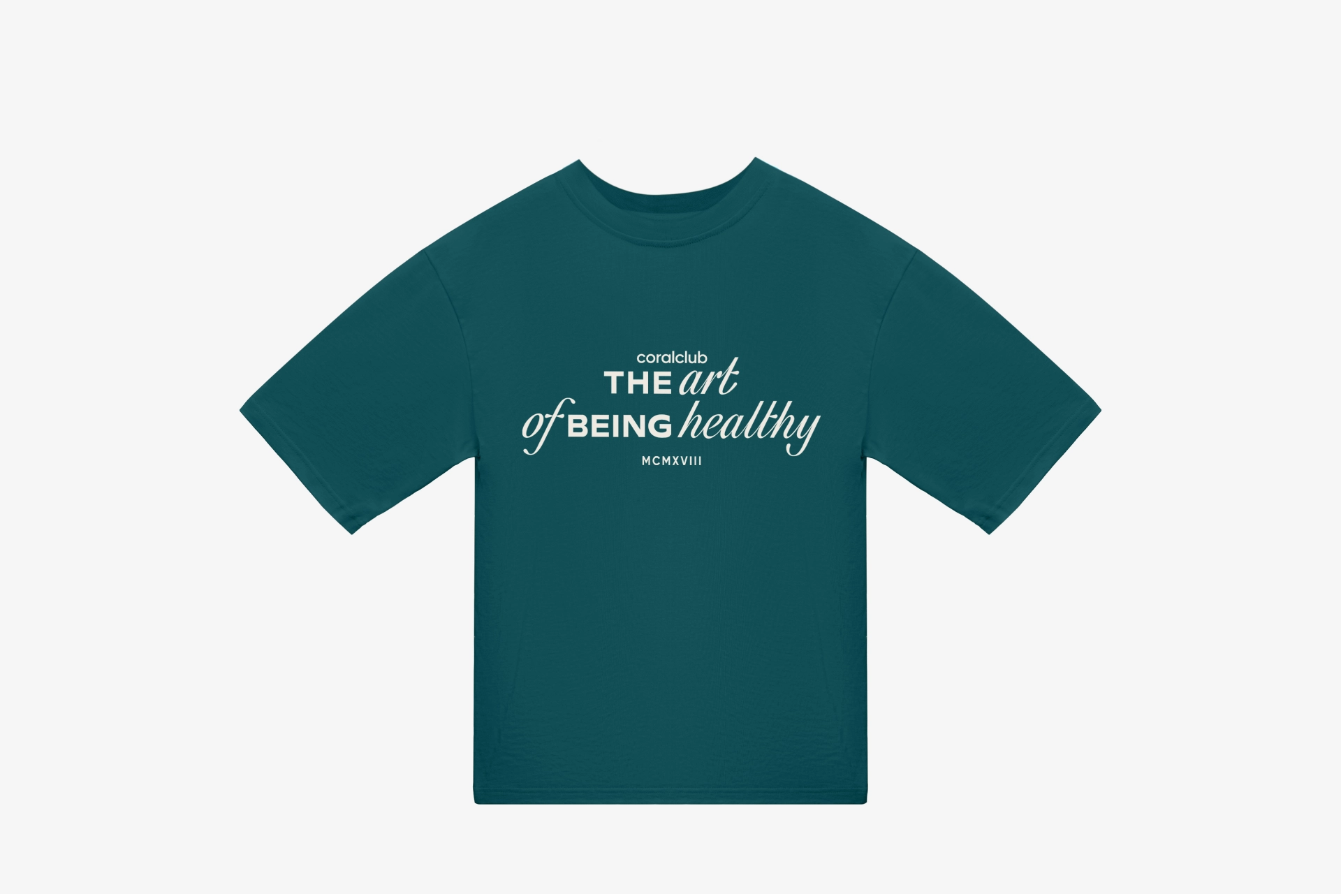 Футболка оверсайз унисекс, зеленая